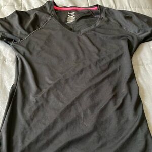 Black V-Neck T-Shirt